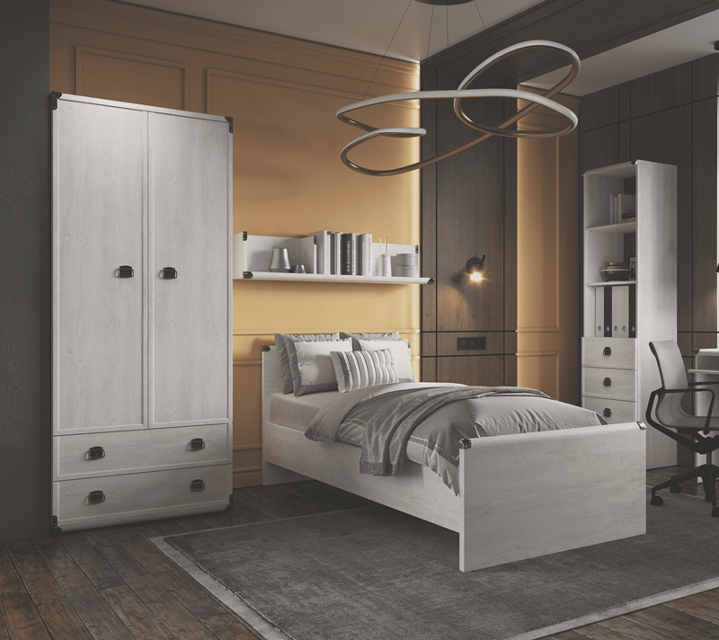 Шкаф Индиана сосна каньон JSZF2D2S_6