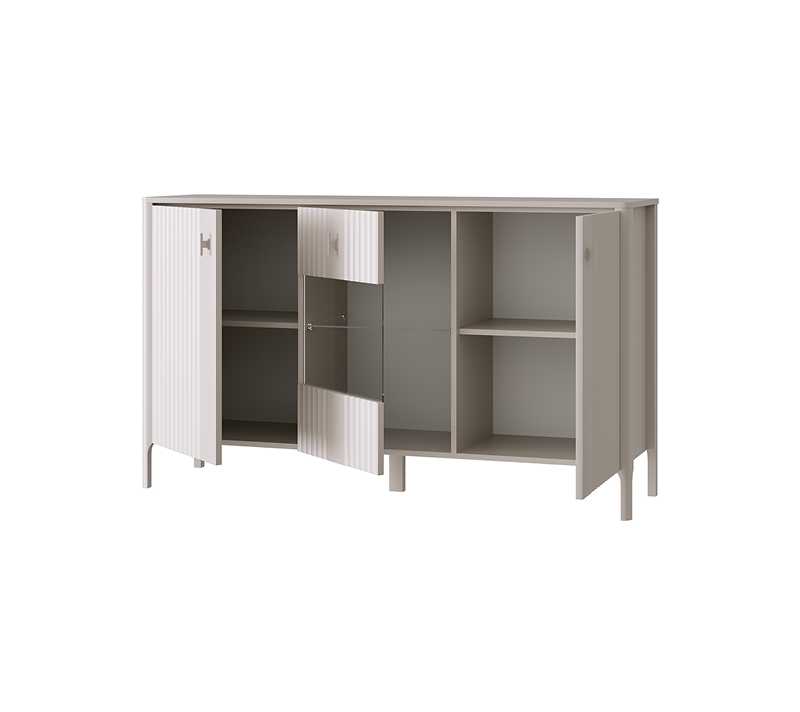 Тумба-витрина Далия персидский жемчуг KOM1W2D_1