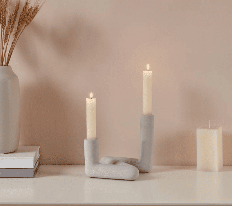 Подсвечник  Валакиш серый 422304_2