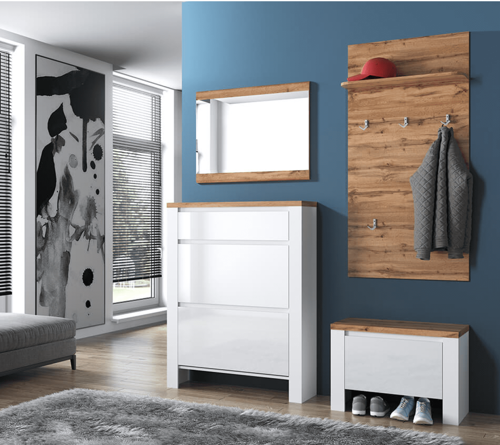 Вешалка Таурус дуб вотан_2