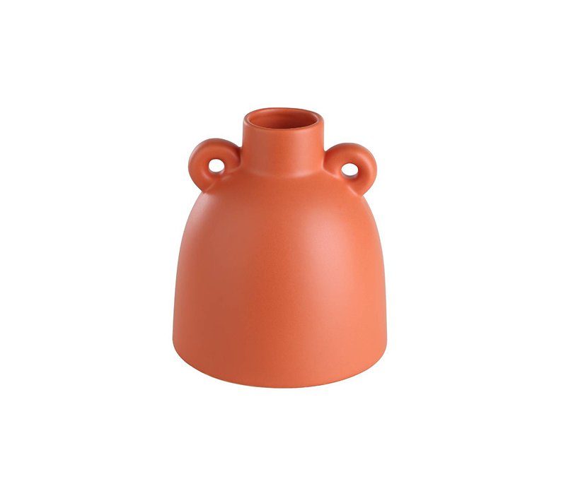 Ваза декоративная Анжаб оранжевый 421247