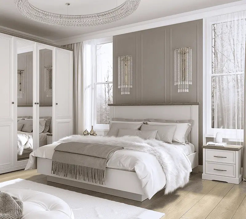 Тумба прикроватная Тоскана Нью персидский жемчуг/каньон 2S_6