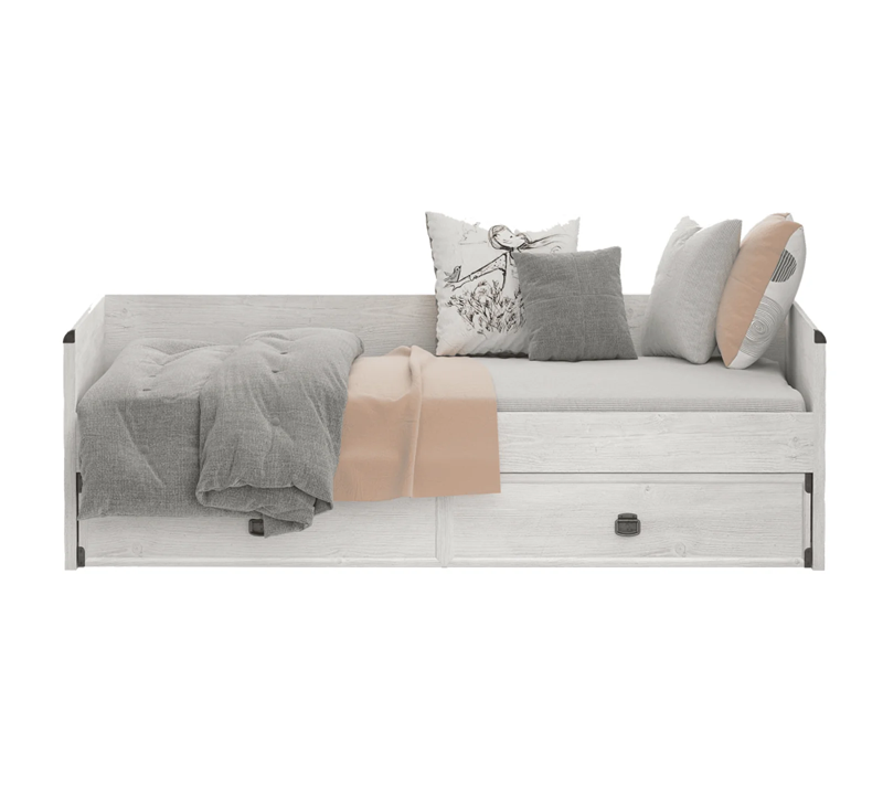 Кровать с ящиками Индиана сосна каньон JLOZ1S/90