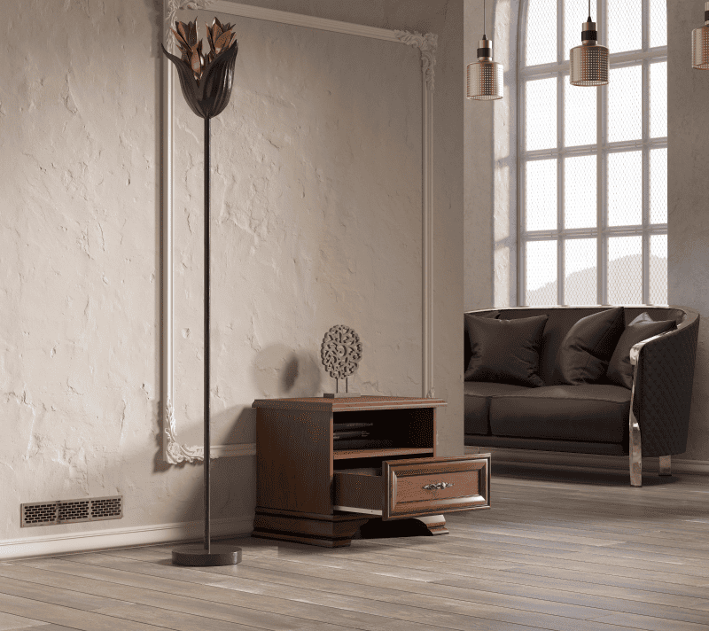 Тумба прикроватная Кентаки каштан KOM1S_2