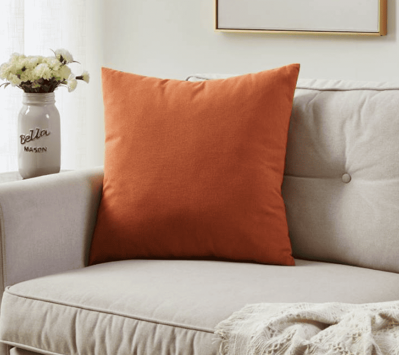 Подушка декоративная Айлес терракотовый 420085_2