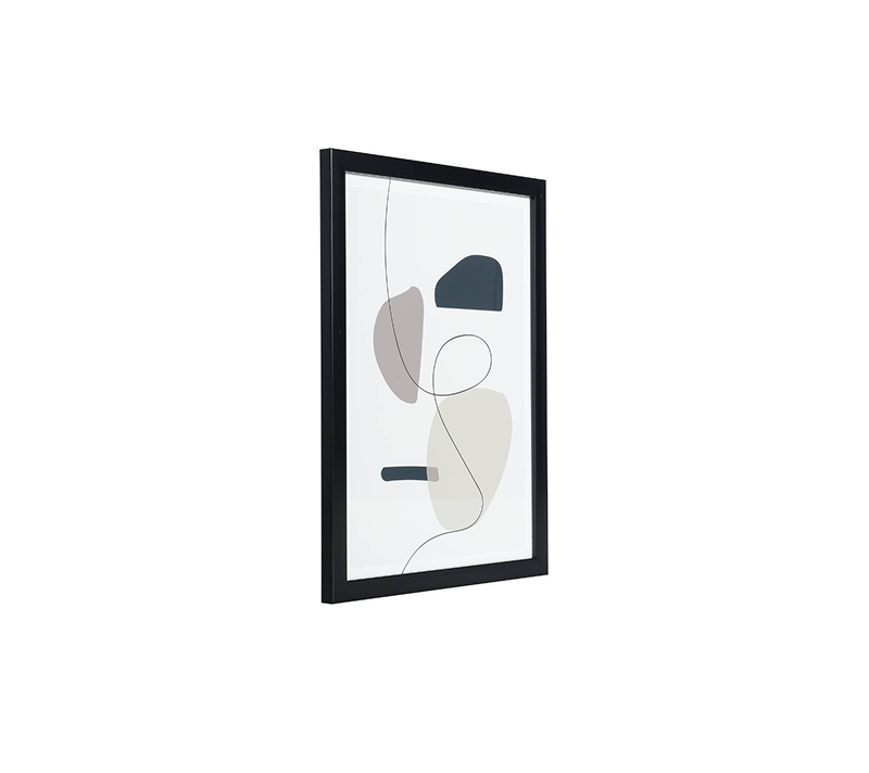 Картина Робервал белый/черный/серый 423084_1