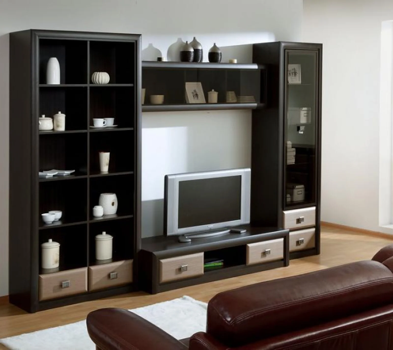 Витрина Коен венге штрокс REG1W2S_2