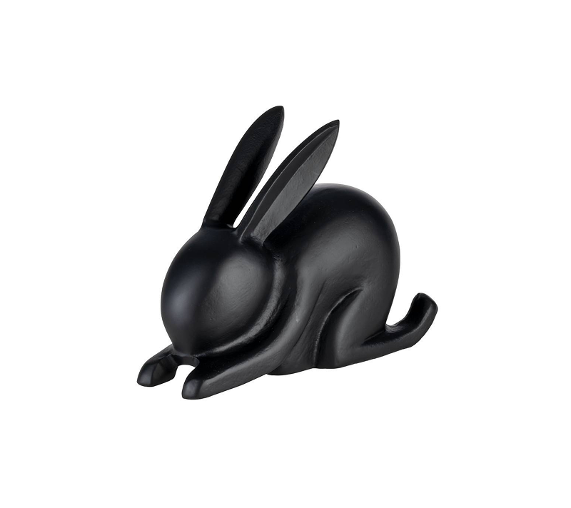 Статуэтка Заяц Маровато черный 427287