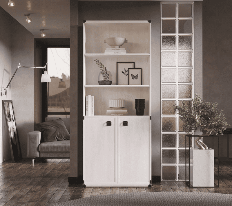 Стеллаж Индиана сосна каньон JREG2DO_1