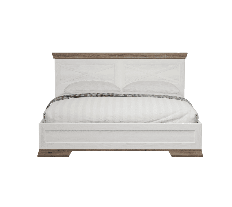 Кровать Марсель ясень снежный LOZ160х200