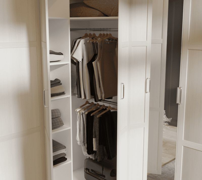 Угловой шкаф Моби лиственница сибирская SZFN_4