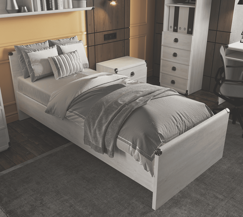 Кровать Индиана сосна каньон JLOZ90x200_4