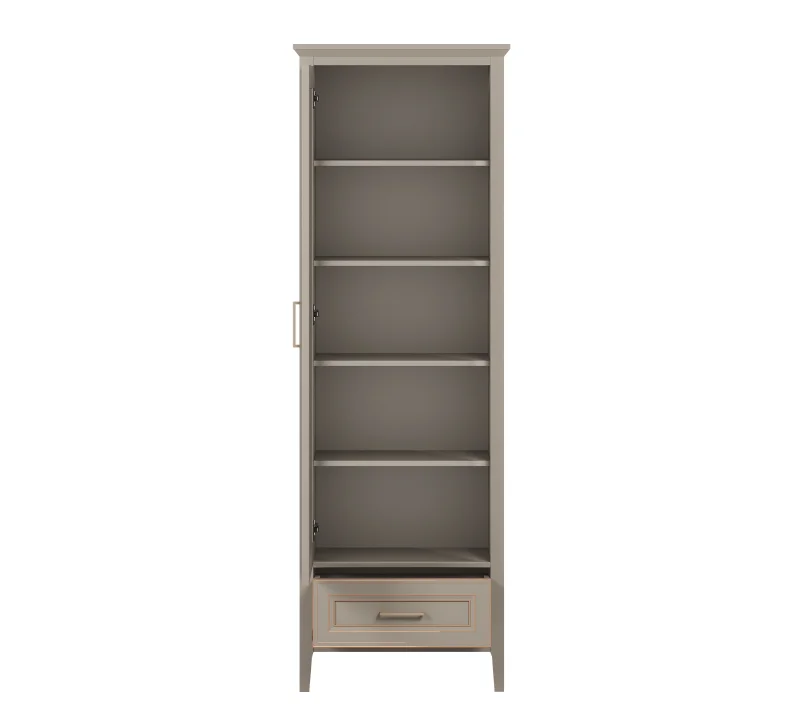 Шкаф Классик глиняный серый REG1D1S_1