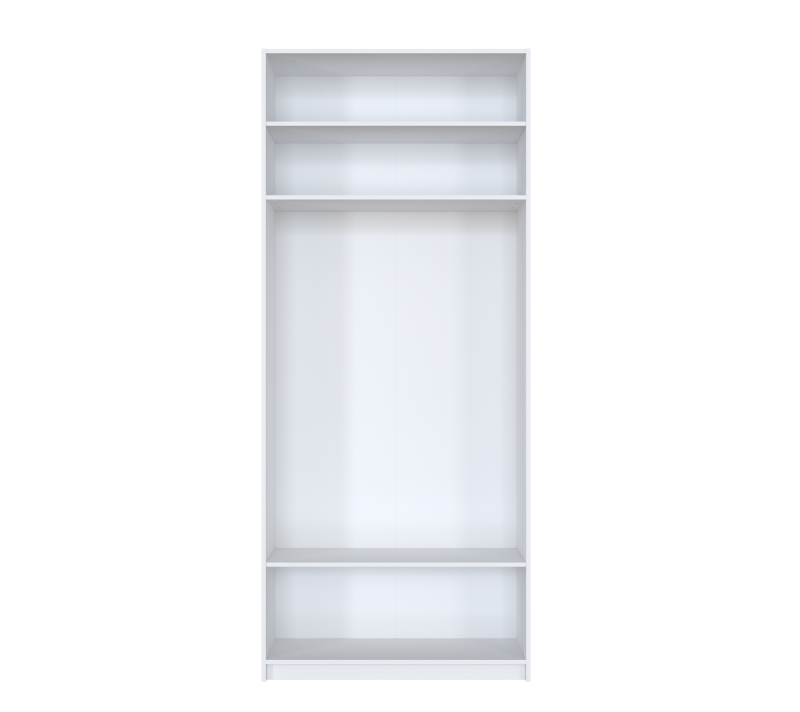 Корпус шкафа Моби белый REG/100