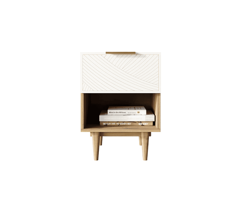 Тумба прикроватная Лайн бежевый LN10/GR1/beige