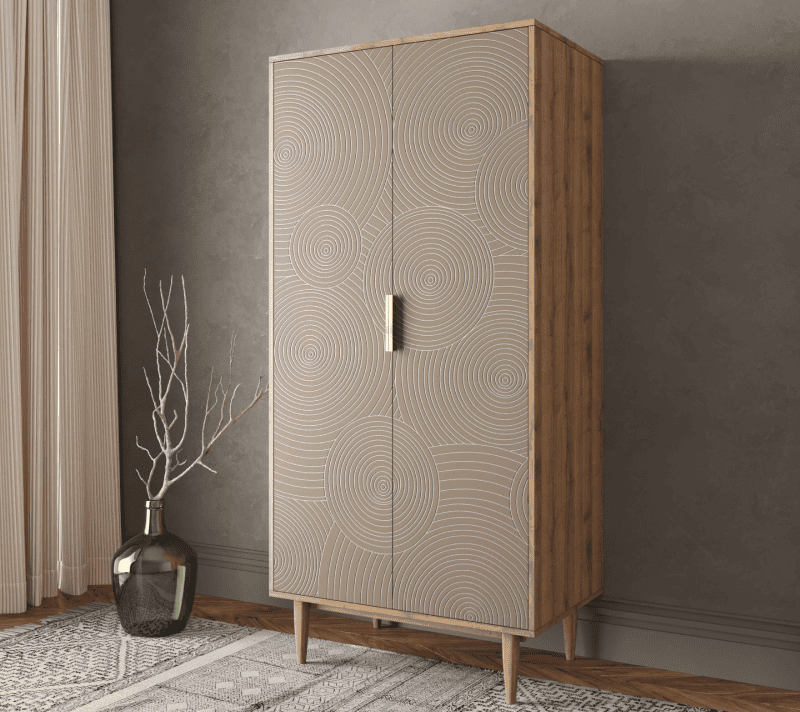Шкаф Лайн бежевый R24/beige_3