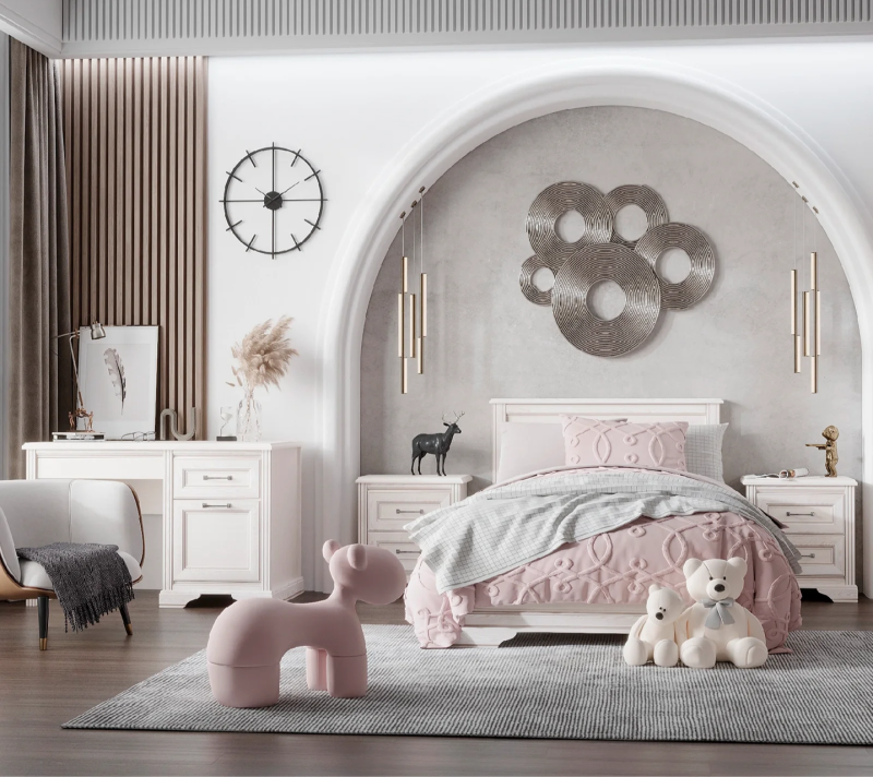 Стол письменный Стилиус лиственница сибирская BIU/130_7