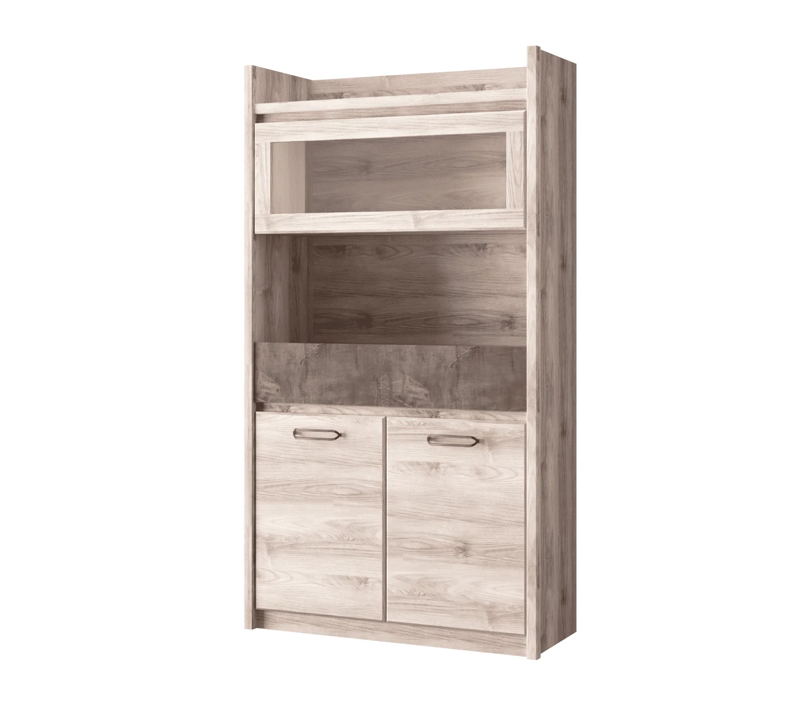 Витрина Джаз каштан найроби/оникс 1V2D1S