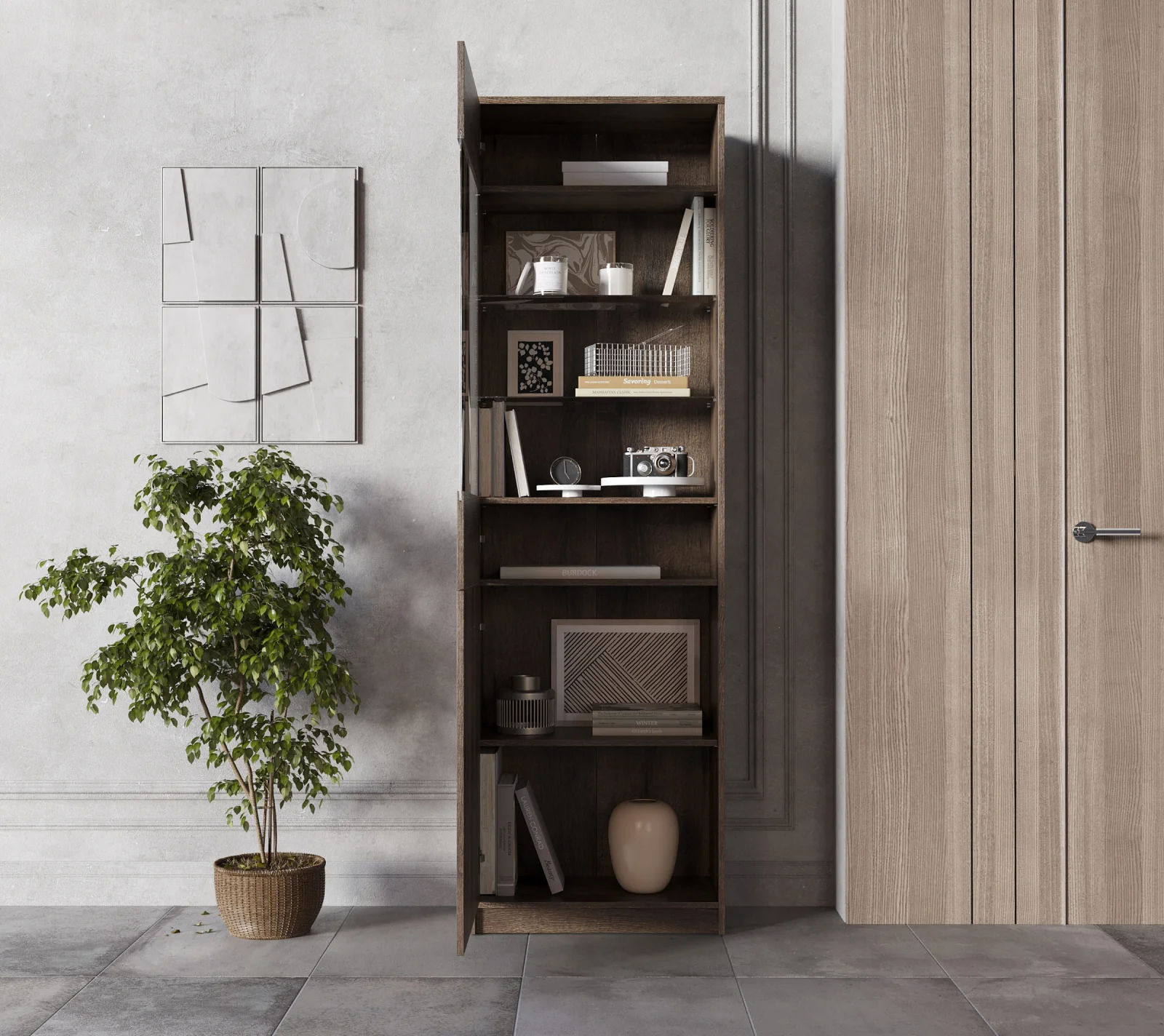 Витрина Непо дуб монастырский REG1D1W_2