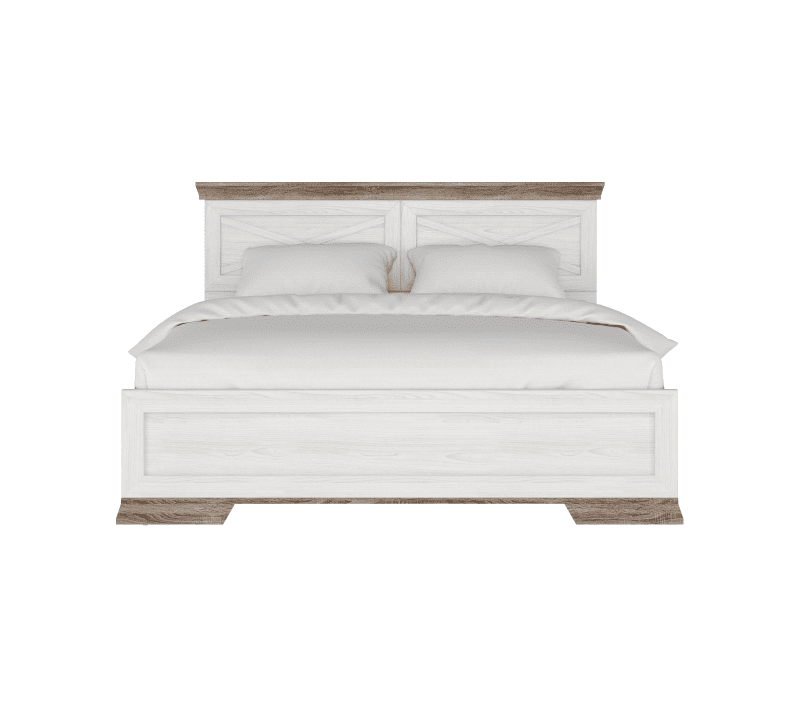 Кровать с подъемным механизмом Марсель ясень снежный LOZ160х200