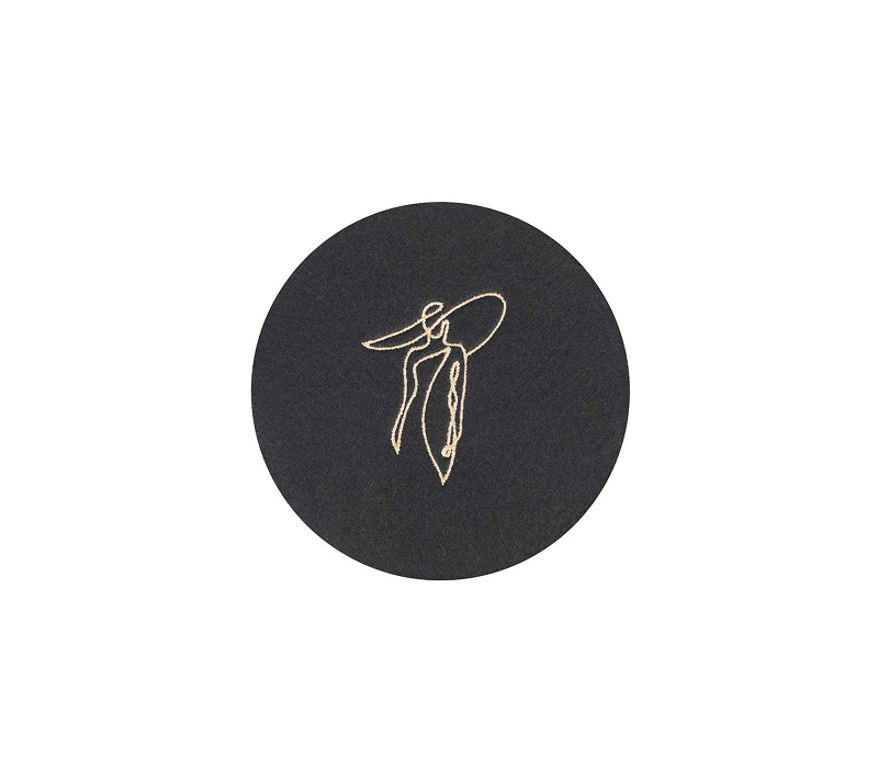 Салфетка для сервировки Андасиб черный 420189