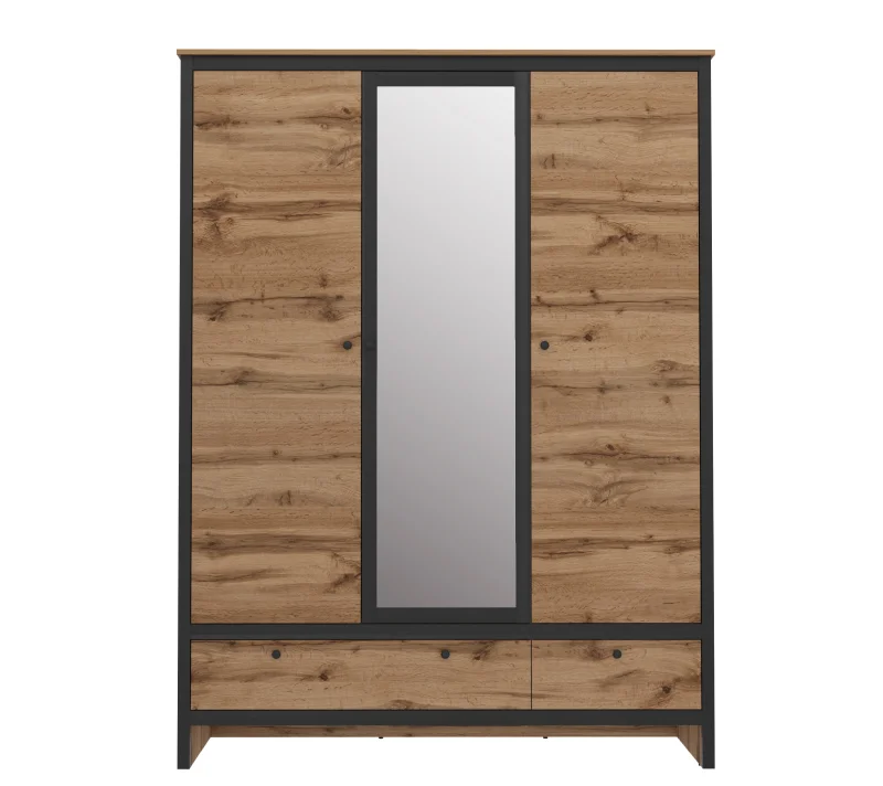 Шкаф Лофт дуб вотан SZF3D2S