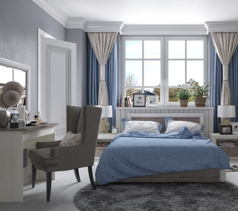 Зеркало Оливия вудлайн кремовый_2