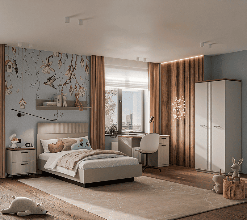 Стол письменный Винати персидский жемчуг/амарок 1D1S_5