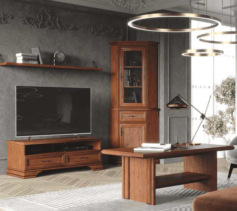 Стол журнальный Кентаки каштан LAW_4