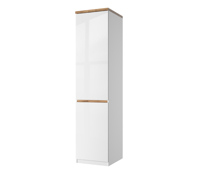 Шкаф Таурус белый глянец/дуб вотан 1DG
