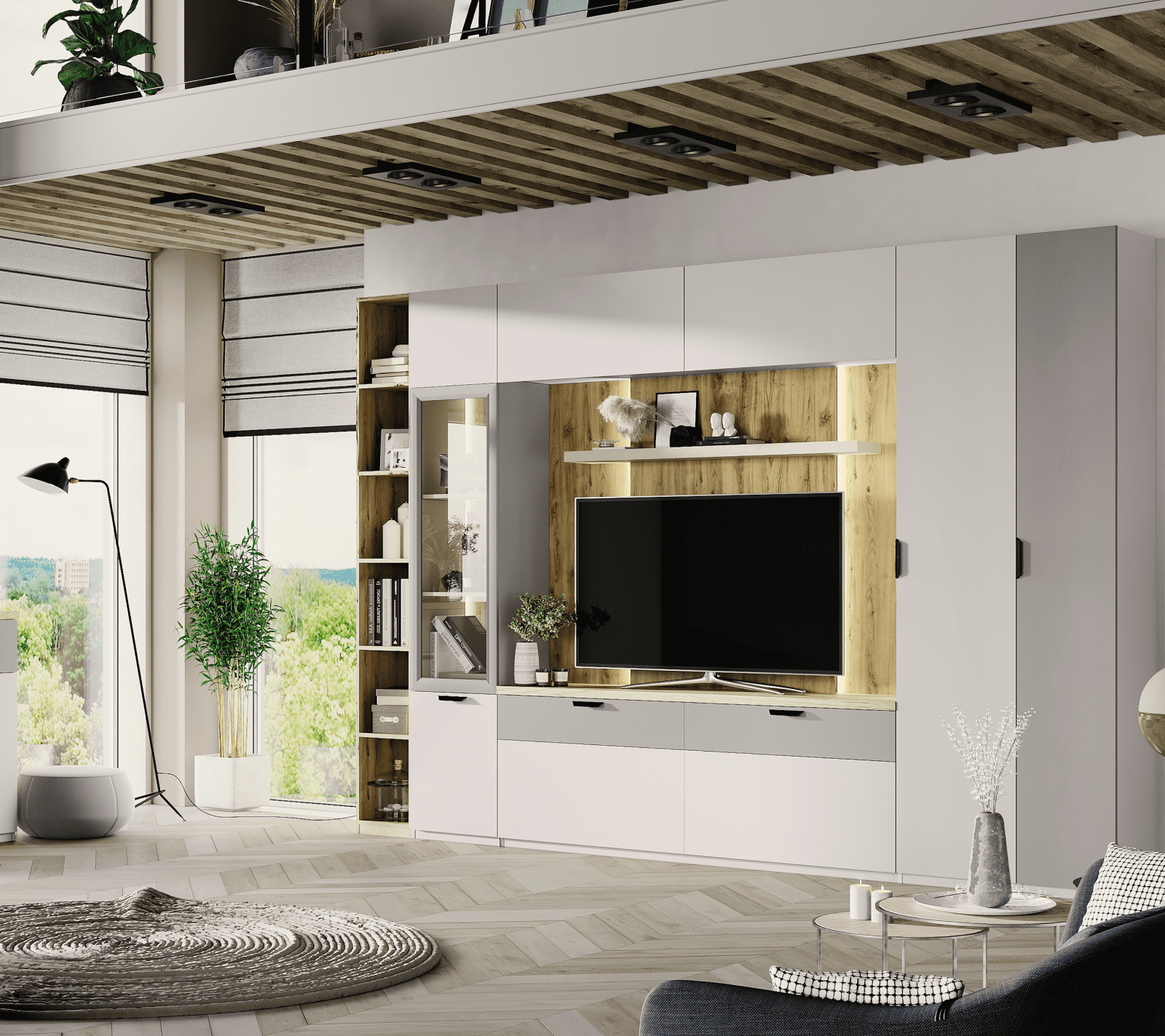 Полка консольная Модерн персидский жемчуг 130_3