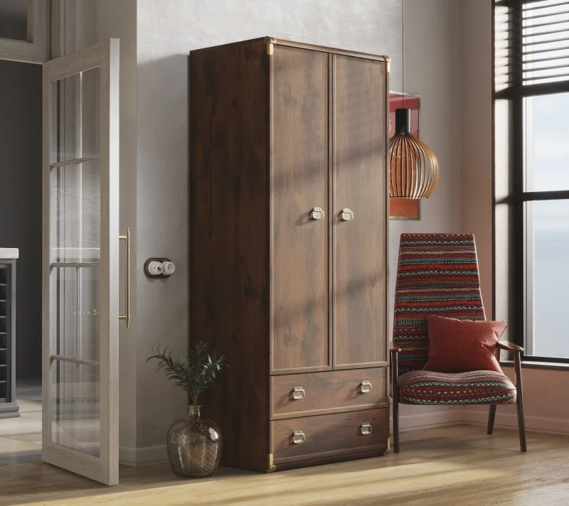 Шкаф Индиана дуб саттер JSZF2D2S_3