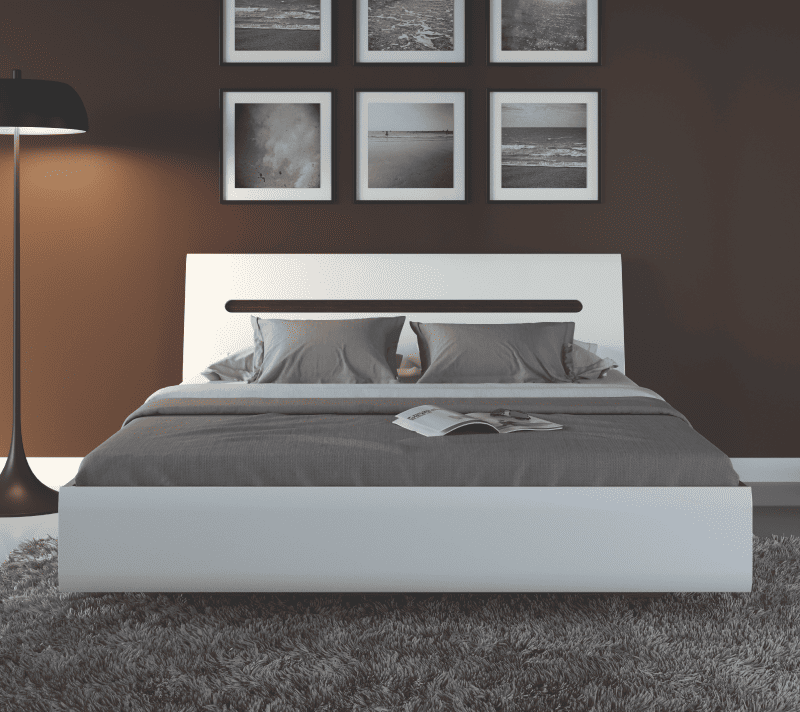 Кровать Ацтека белый LOZ160x200_1