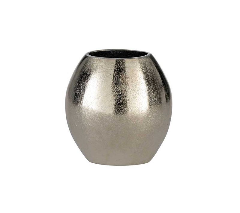 Ваза декоративная Абукай никель 421287