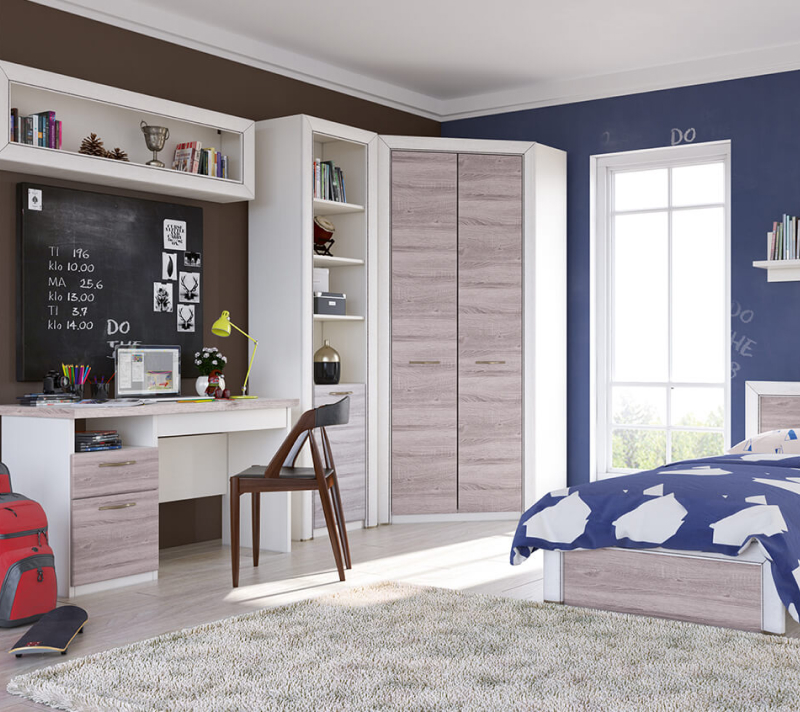 Стол письменный Оливия дуб анкона_3