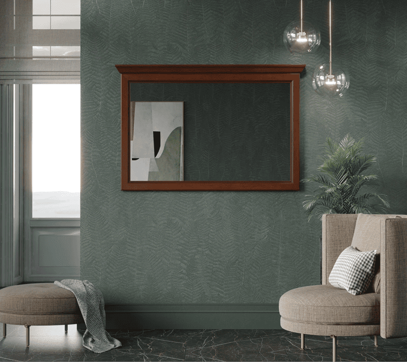 Зеркало Стилиус орех донской LUS/125_1