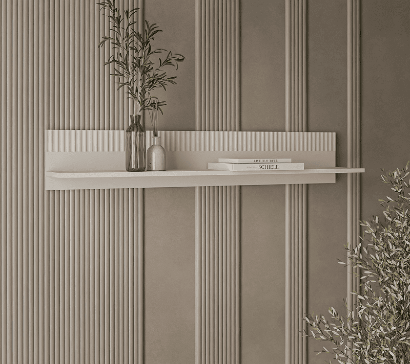 Полка навесная Винати персидский жемчуг/амарок_2