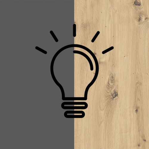 Витрина Jasmin с подсветкой графит/дуб артизан REG2W3D3S