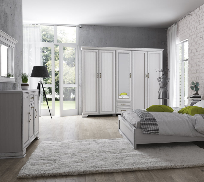 Тумба-комод Тиффани вудлайн кремовый 3D1S_3