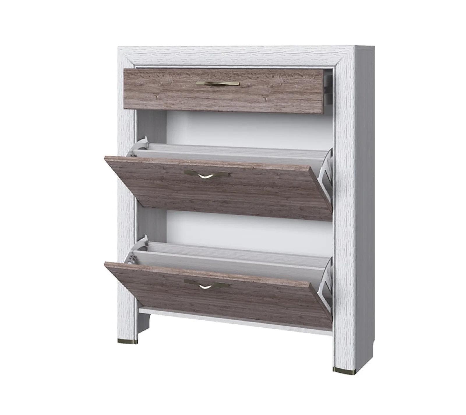 Тумба для обуви Оливия дуб анкона 2D1S_1