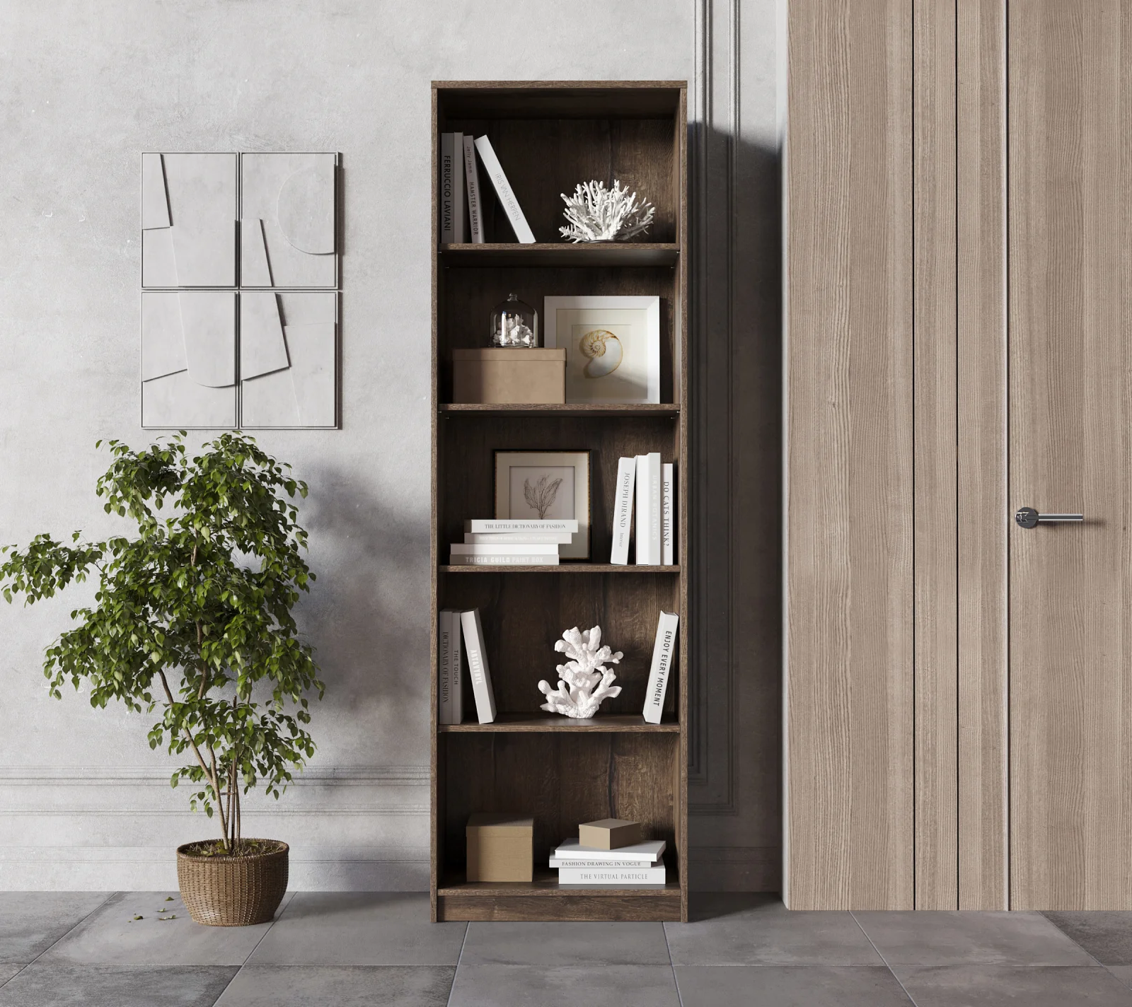 Стеллаж Непо дуб монастырский REG/60_1