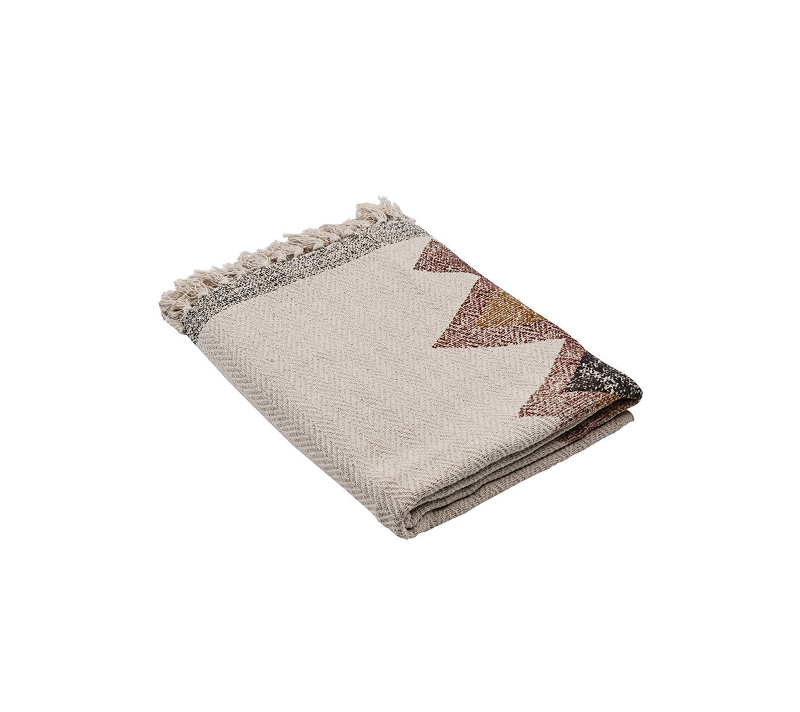 Плед Чевери бежевый/коричневый 420073