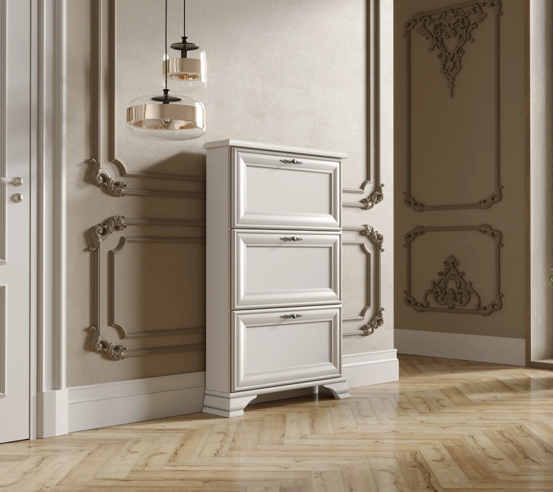 Тумба для обуви Кентаки белый SFB3B_2