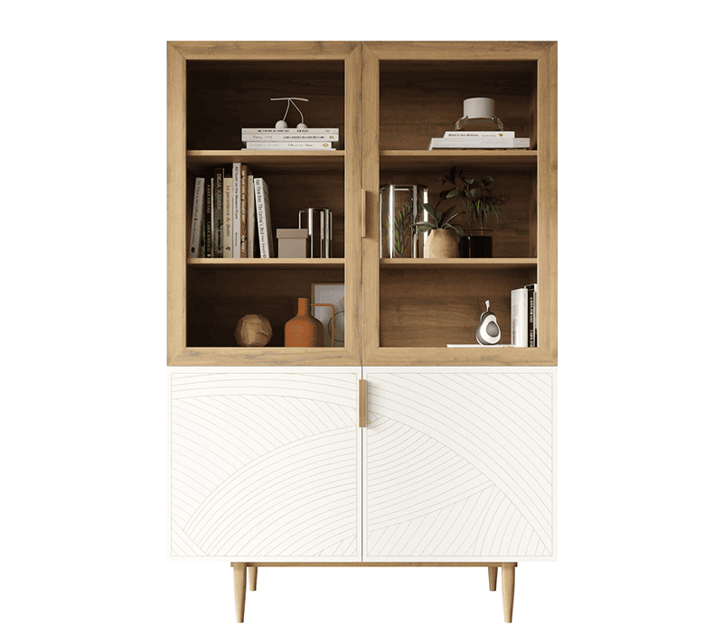 Витрина Лайн бежевый LN11/GR1/beige