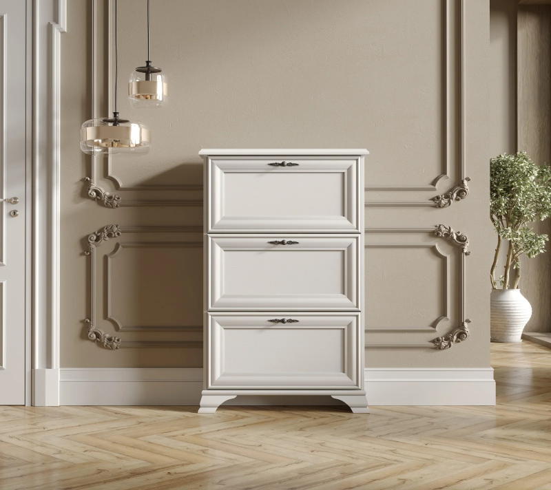 Тумба для обуви Кентаки белый SFB3B_1