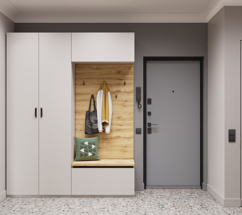 Вешалка Модерн дуб наварра 87_2