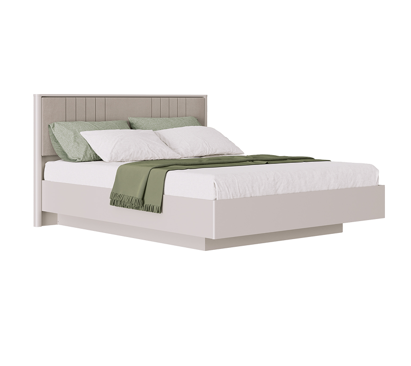 Кровать с подъемным механизмом и с мягким элементом Далия персидский жемчуг LOZ160х200