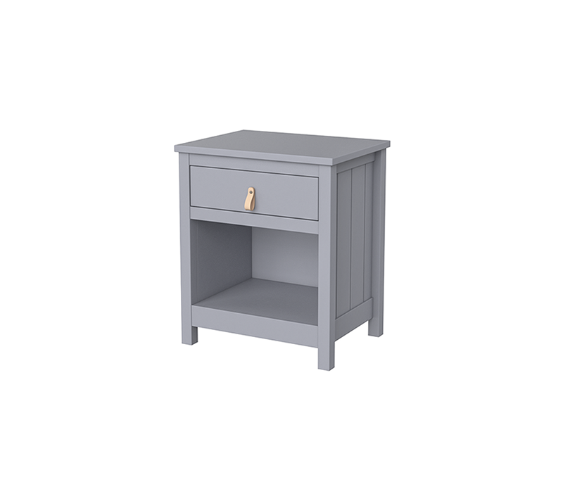 Тумба прикроватная Вуд серый_1