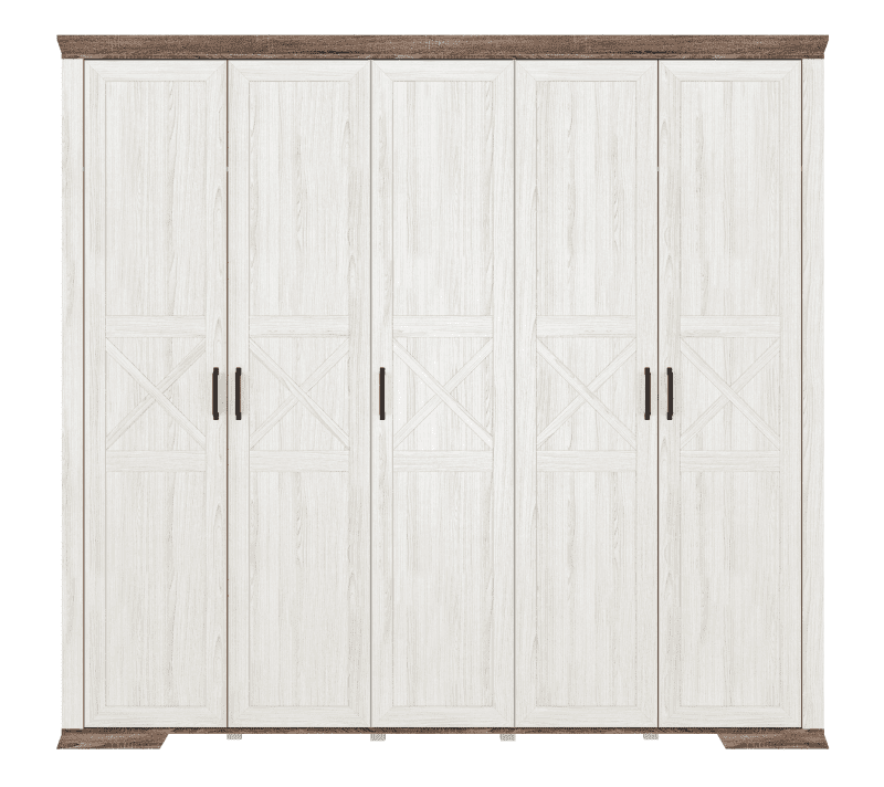 Шкаф Марсель ясень снежный SZF5D