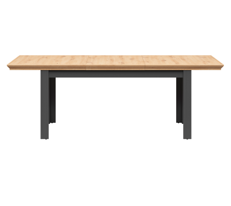 Стол обеденный Жасмин графит/дуб артизан STO_1